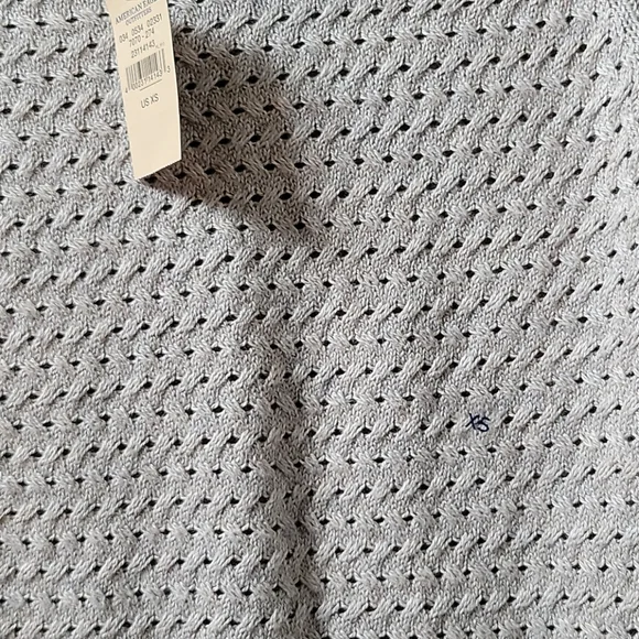 American Eagle NWT Light Brown Knit Sweater - Picture 3 of 7